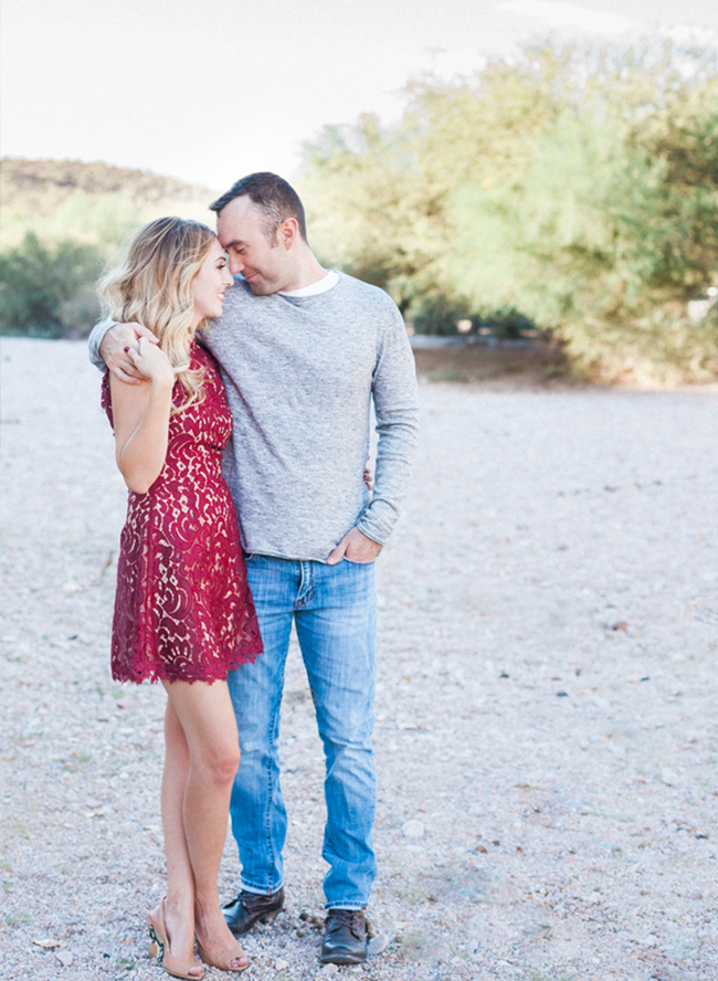 Lakeside Engagement with Wild Horses - Inspired by This