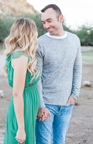 Lakeside Engagement with Wild Horses - Inspired by This