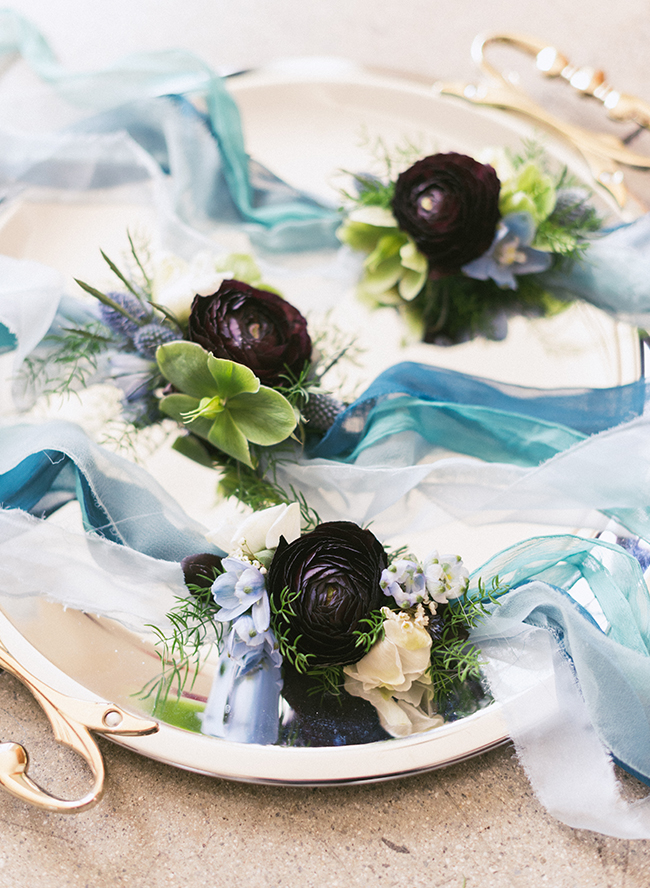 Green and Blue Winter Wedding - Inspired by This