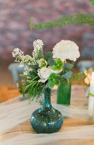 Green and Blue Winter Wedding - Inspired by This