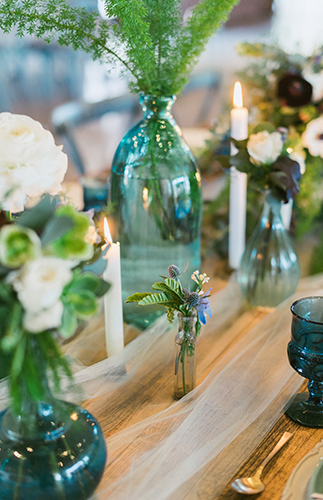 Green and Blue Winter Wedding - Inspired by This