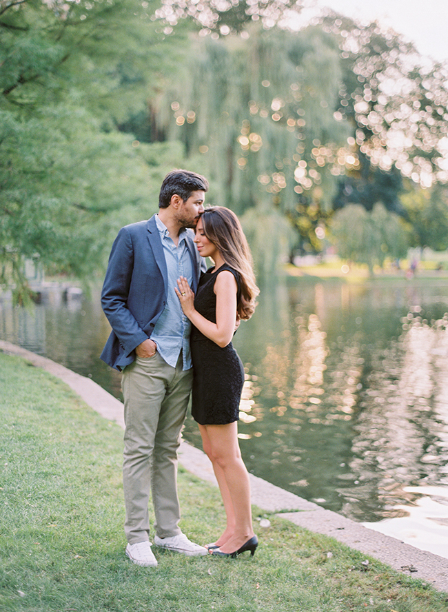 A Classic Engagement Session in Boston - Inspired by This