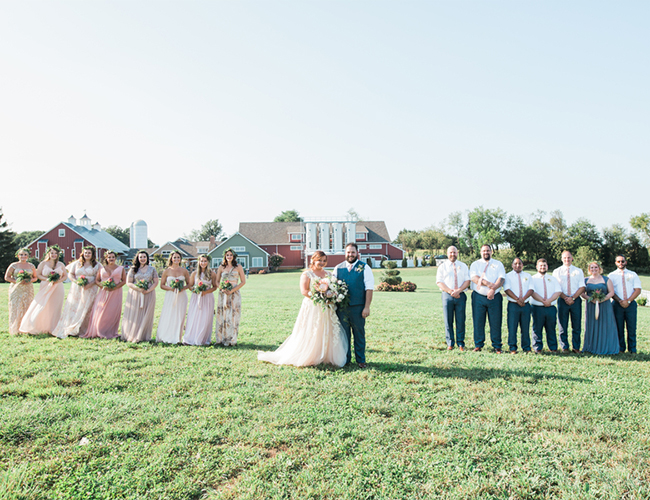 Peach Farm Wedding - Inspired by This