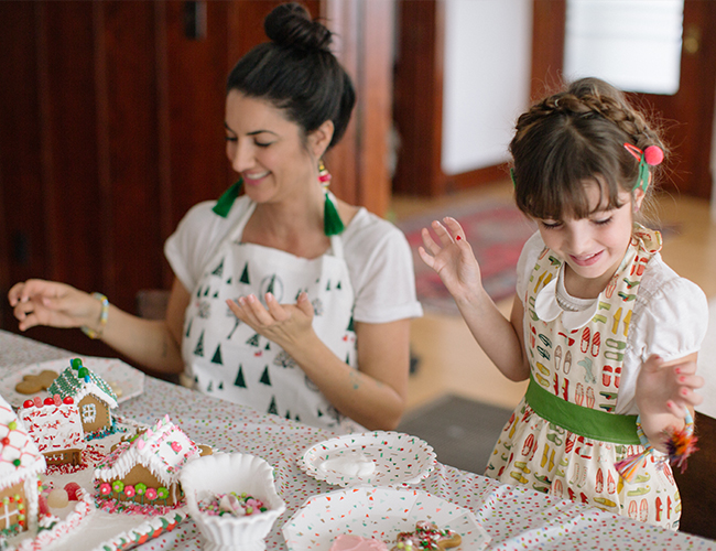 Mother Daughter Holiday Cookie Decorating Party - Inspired by This