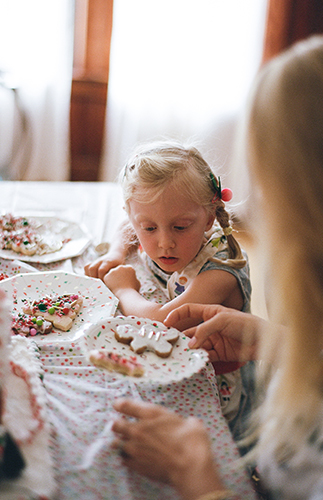 Mother Daughter Holiday Cookie Decorating Party - Inspired by This