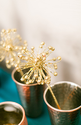 Teal Coastal Christmas Dinner Party - Inspired by This