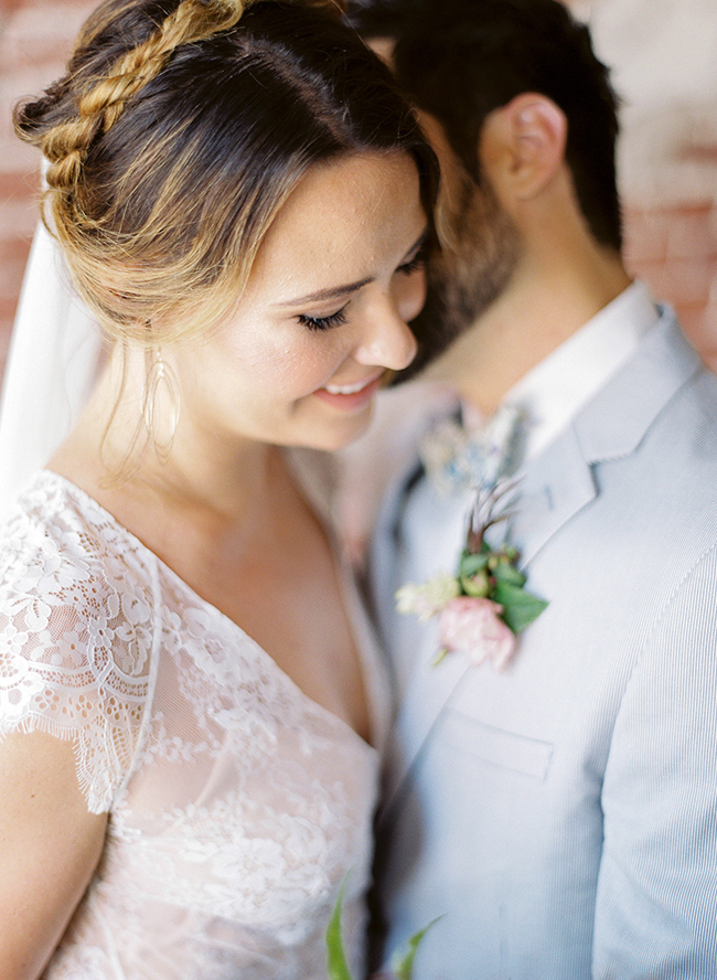 Moody Lavender Wedding at a Modern Loft - Inspired by This