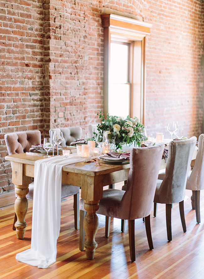 Moody Lavender Wedding at a Modern Loft - Inspired by This