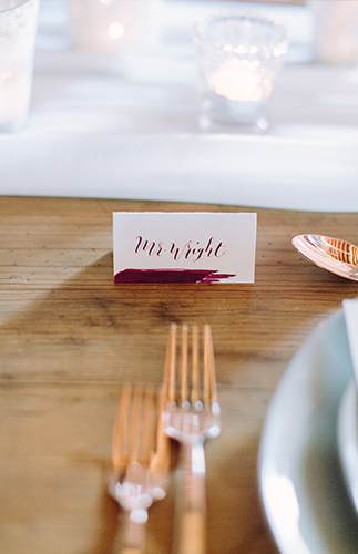 Moody Lavender Wedding at a Modern Loft - Inspired by This