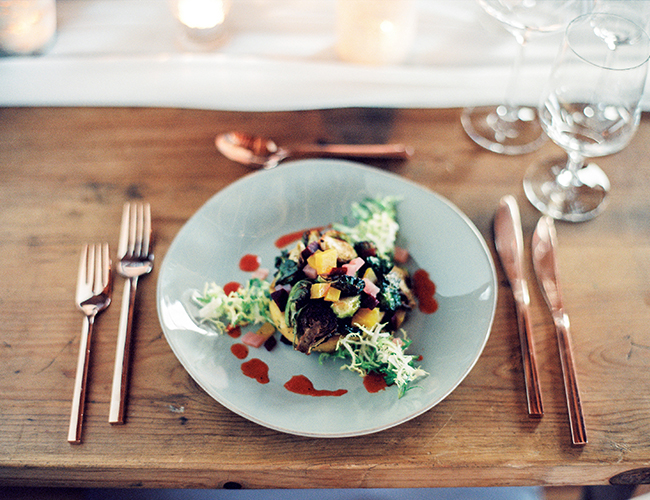 Moody Lavender Wedding at a Modern Loft - Inspired by This