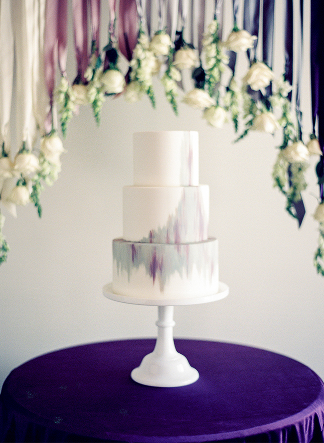 Moody Lavender Wedding at a Modern Loft - Inspired by This