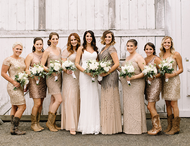 new years eve wedding bridesmaid dresses