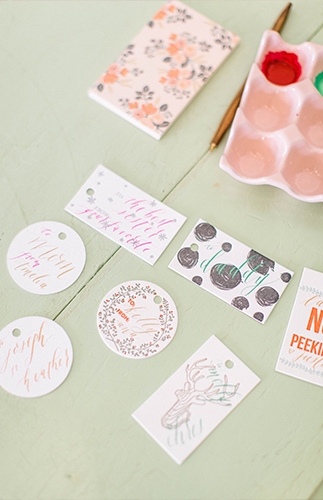 A DIY Holiday Wrapping Party - Inspired by This