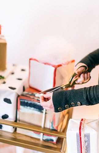 A DIY Holiday Wrapping Party - Inspired by This