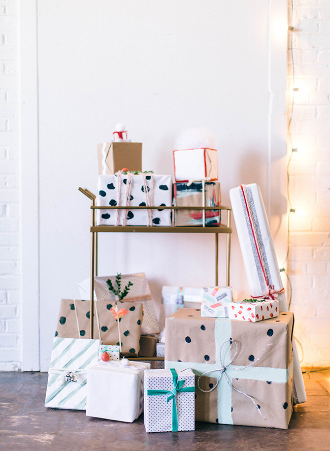 A DIY Holiday Wrapping Party - Inspired by This