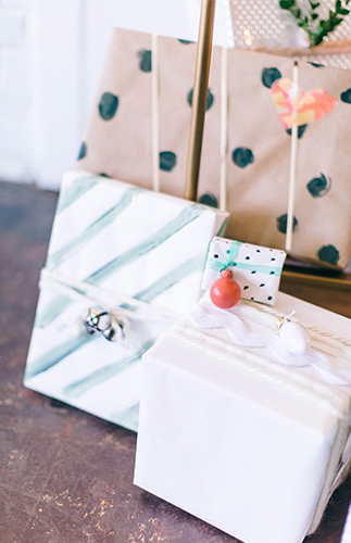 A DIY Holiday Wrapping Party - Inspired by This