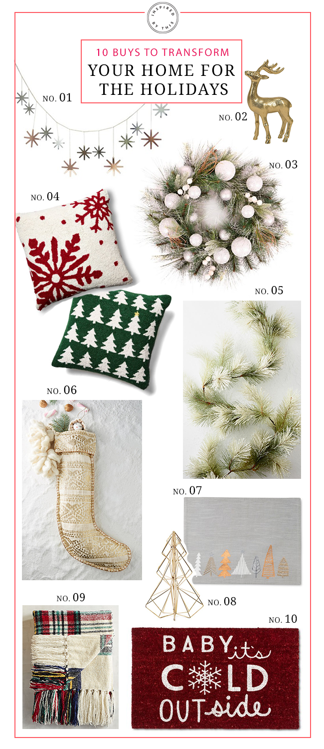 10 Buys to Transform your Home for the Holidays - Inspired by This