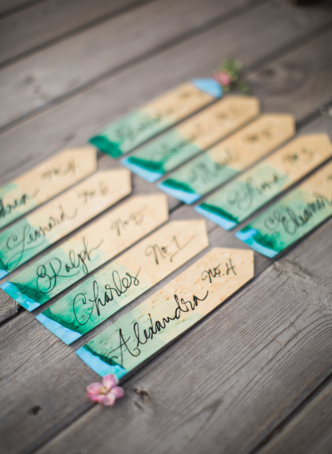 23 Creative Escort Card Displays Inspired By This