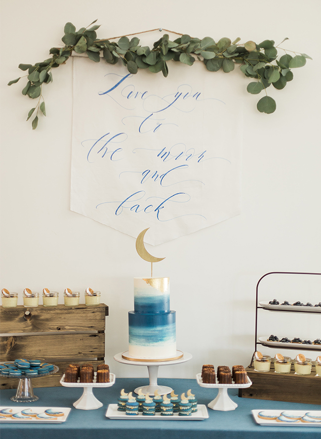 celestial themed baby shower