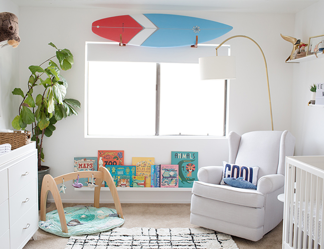 Surf 2024 themed nursery