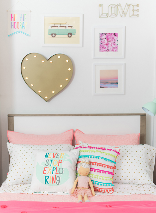 My Girl S Pink Pom Pom Bedroom Inspired By This