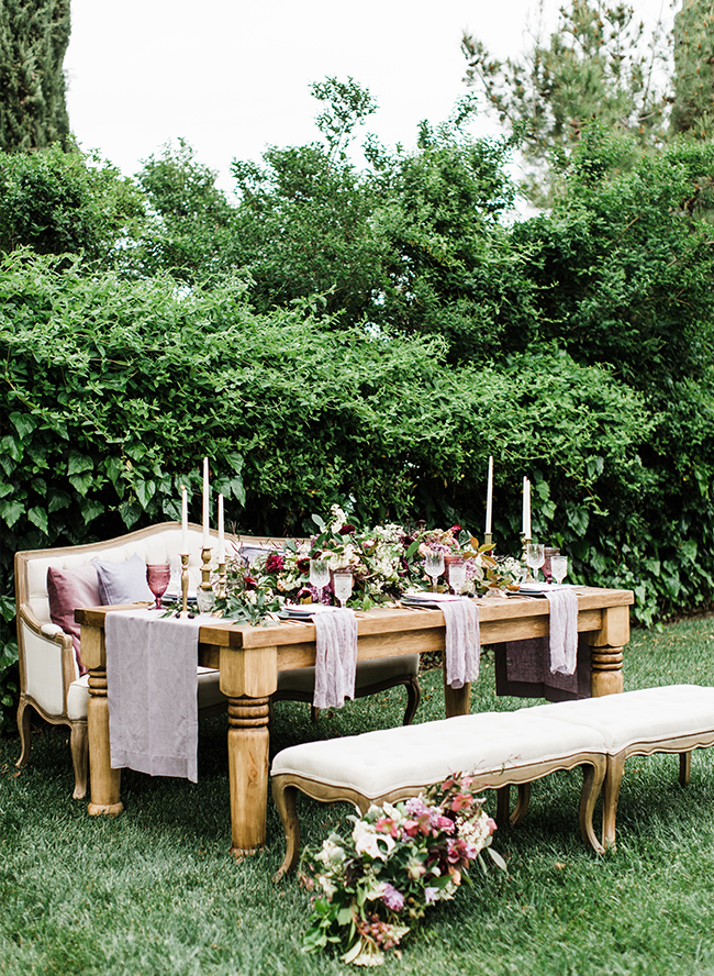 Inspired By This Romantic & Elegant Lavender Wedding Inspiration