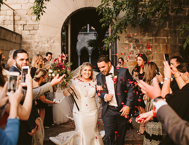 Botanical Barcelona Wedding