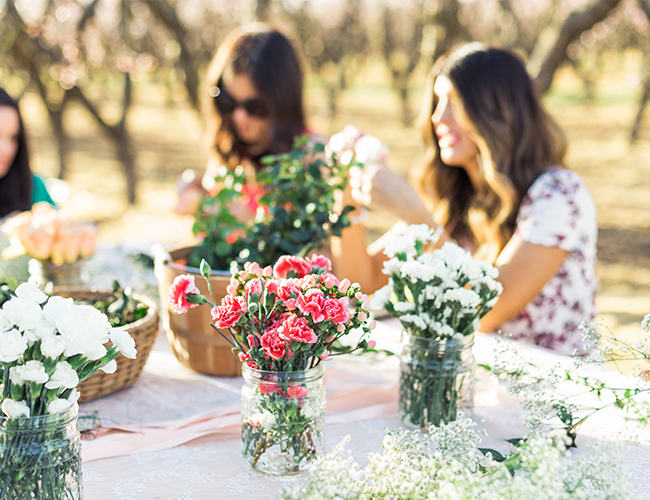 Peach Orchard Baby Shower