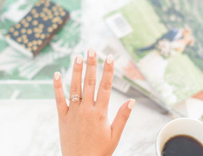 Morganite Engagement Ring