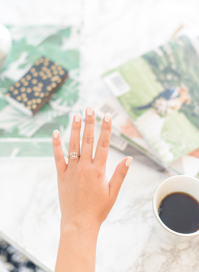 Morganite Engagement Ring