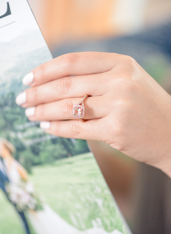 Morganite Engagement Ring