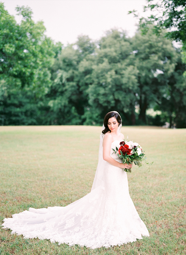 Red and Blush Wedding