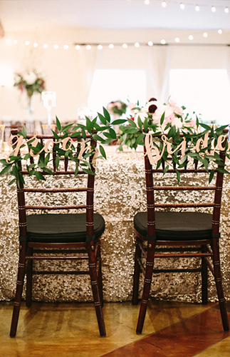 Red and Blush Wedding