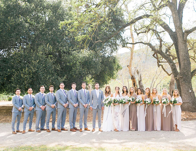 Natural Al Fresco Wedding