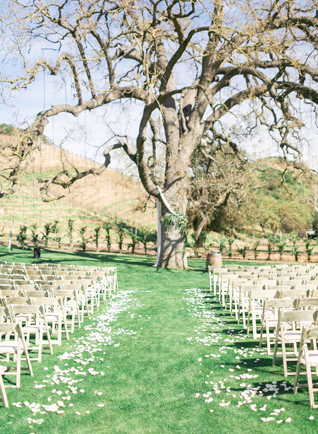 Natural Al Fresco Wedding