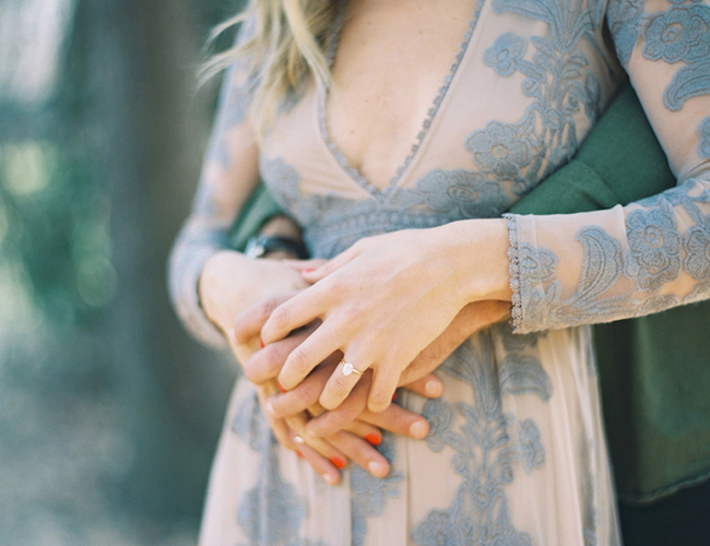 Fall Engagement Photos in the Woods 