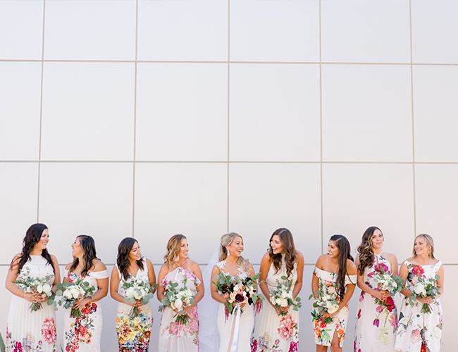 Cool Floral Wedding