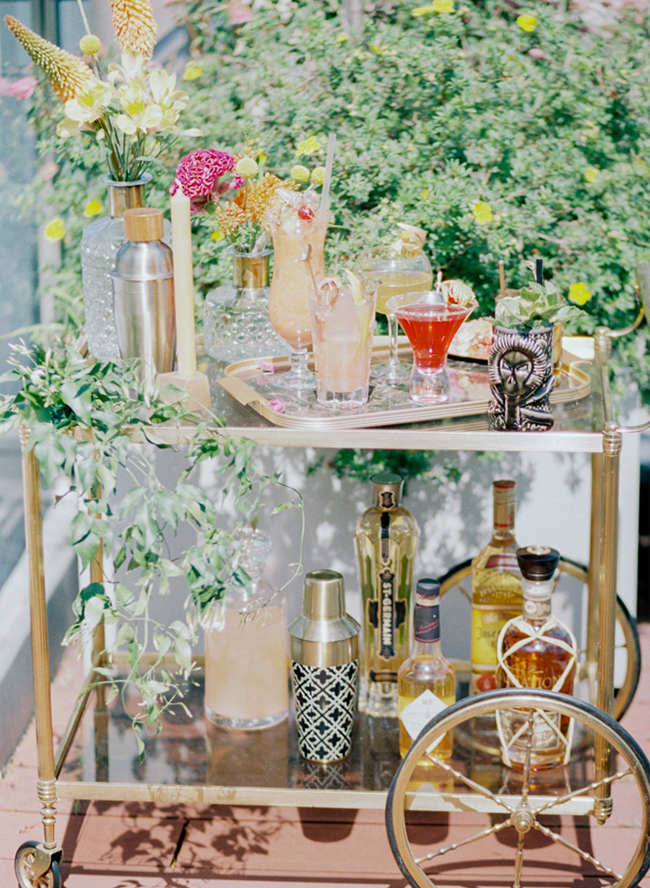 Rooftop Floral Bridal Shower 