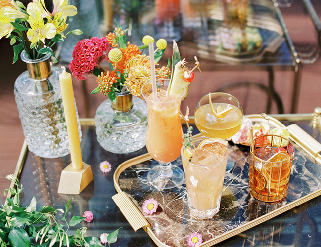 Rooftop Floral Bridal Shower 