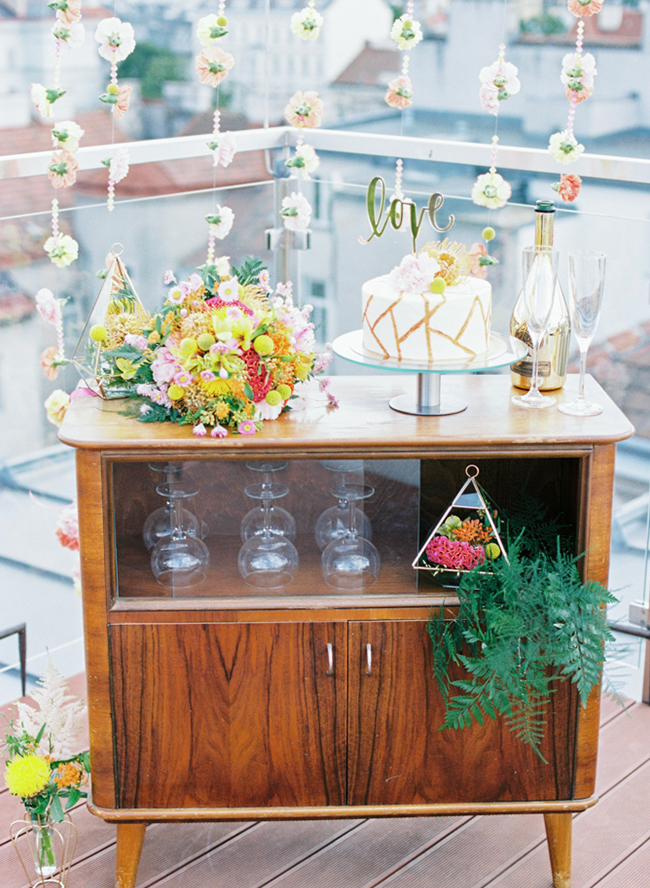 Rooftop Floral Bridal Shower 