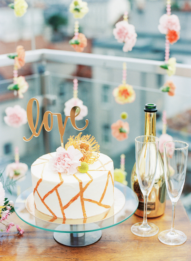 Rooftop Floral Bridal Shower 