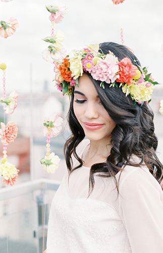 Rooftop Floral Bridal Shower 