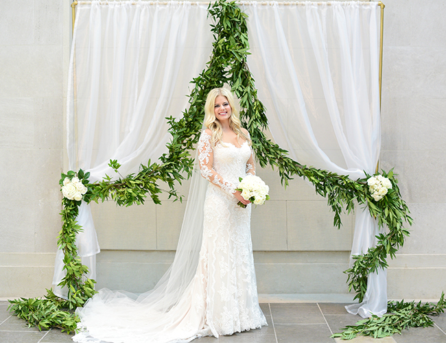 Dreamy All White Wedding