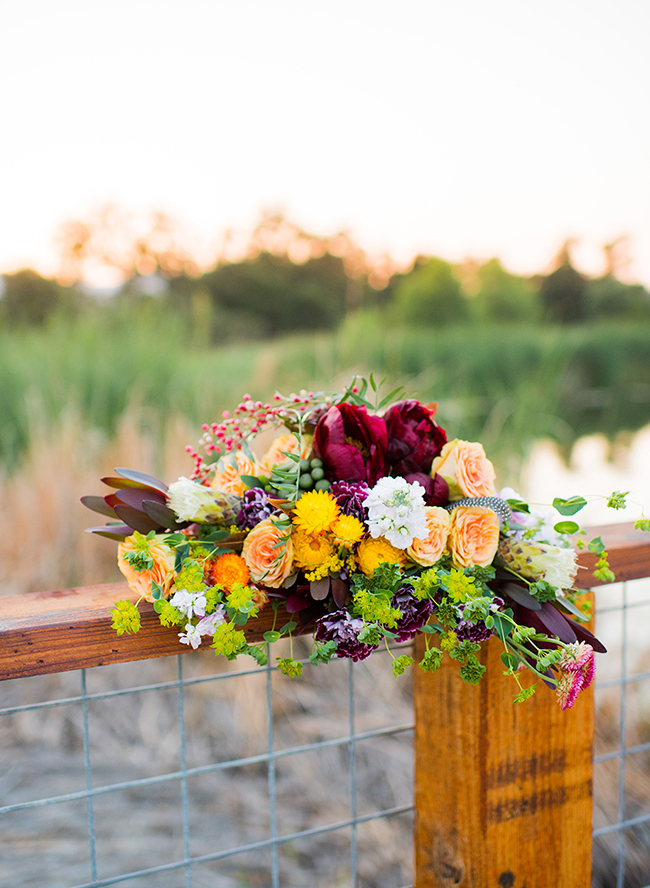 Colorful Fall Wedding Inspired by Oktoberfest