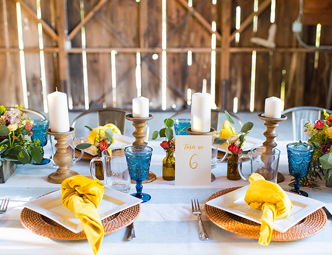 Colorful Fall Wedding Inspired by Oktoberfest