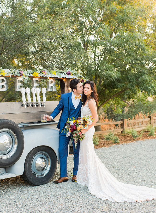 Colorful Fall Wedding Inspired by Oktoberfest