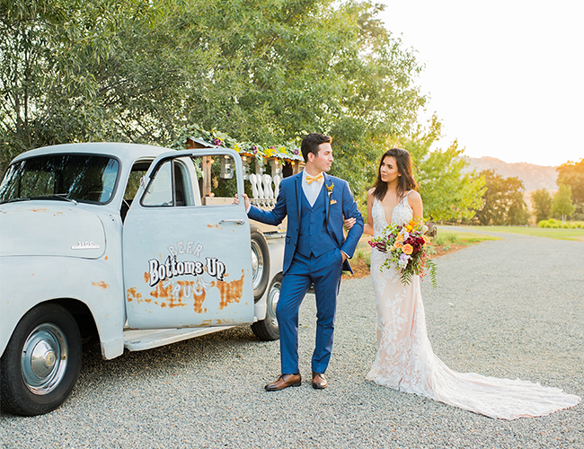 Colorful Fall Wedding Inspired by Oktoberfest