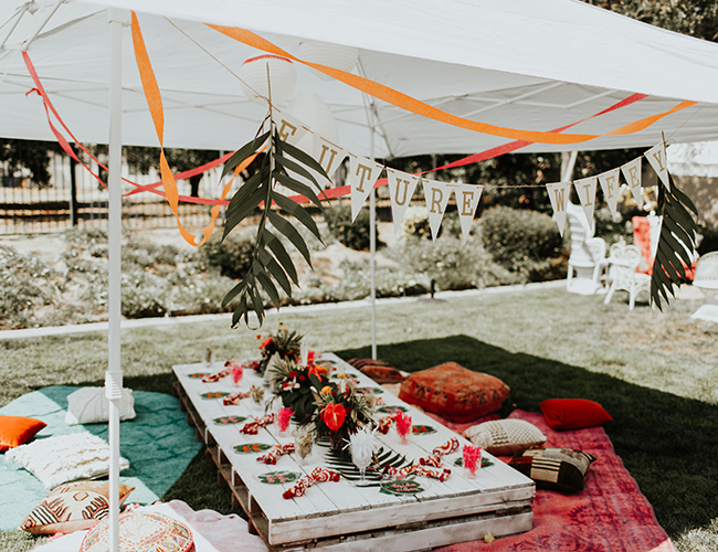 Bright Moroccan Bridal Shower