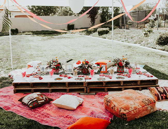 Bright Moroccan Bridal Shower