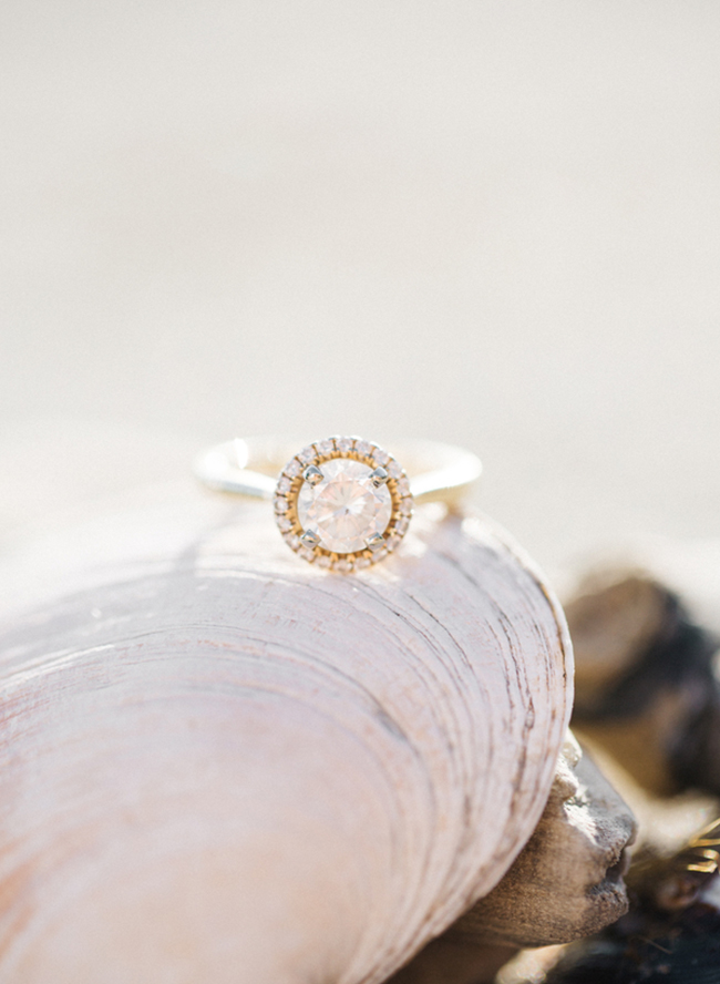 Beach Boat Ride Engagement 